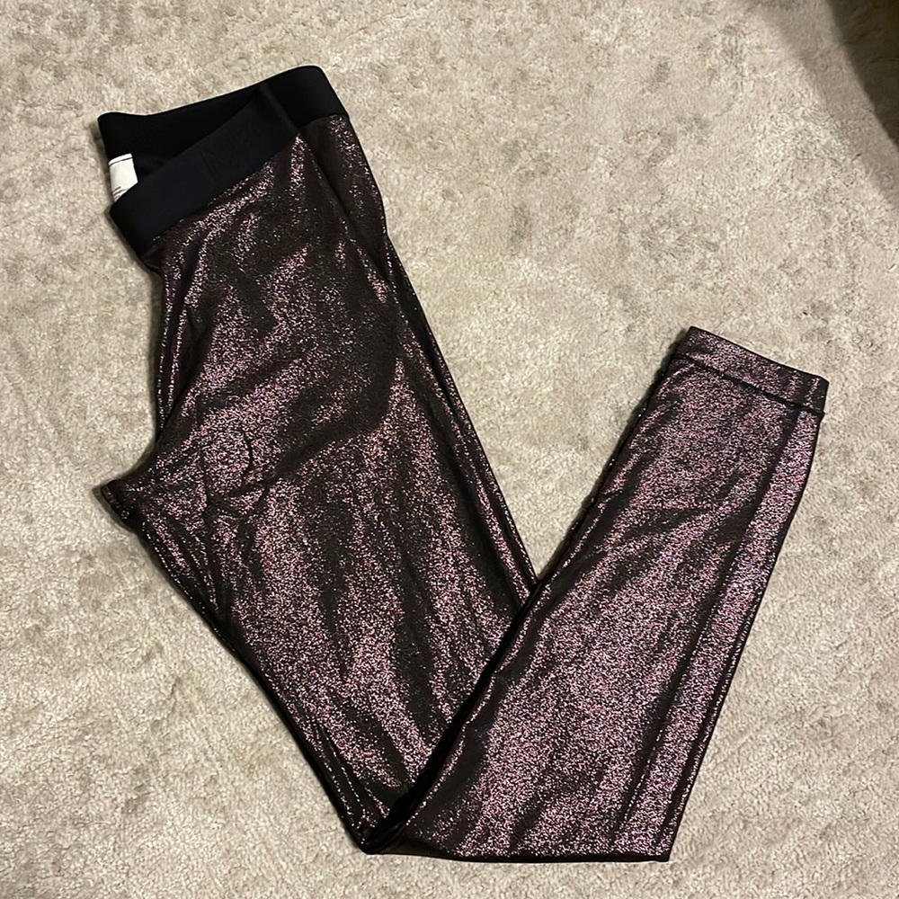 NIKE PRO METALLIC DRY FIT LEGGING